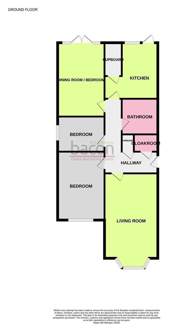 Floor Plan | Bungalow - Detached | Rudgwick Avenue, Goring-By-Sea, Worthing | For Sale